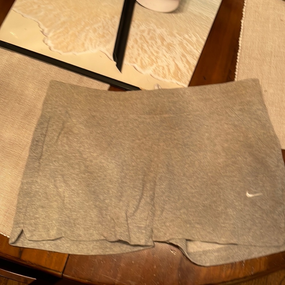 Grey Nike shorts